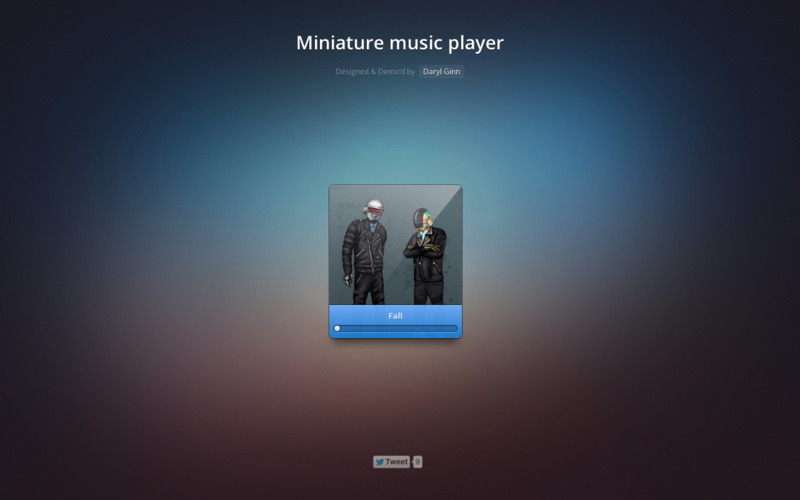 Miniature Music Player